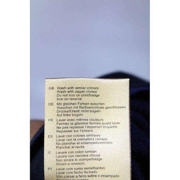 Scotch And Soda Womens Glitter Striped Print Shift Midi Dress Navy Size 14 - Picture 6 of 6